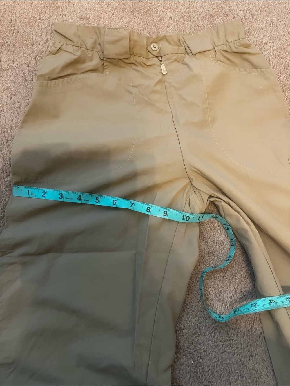 Zip Hers Women’s Trailblazer Hiking Pants in Tan Size M - Picture 6 of 7